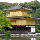 Kinkaku-ji bei Kyoto, Japan oder auch Goldener Pavillon Tempel genannt.