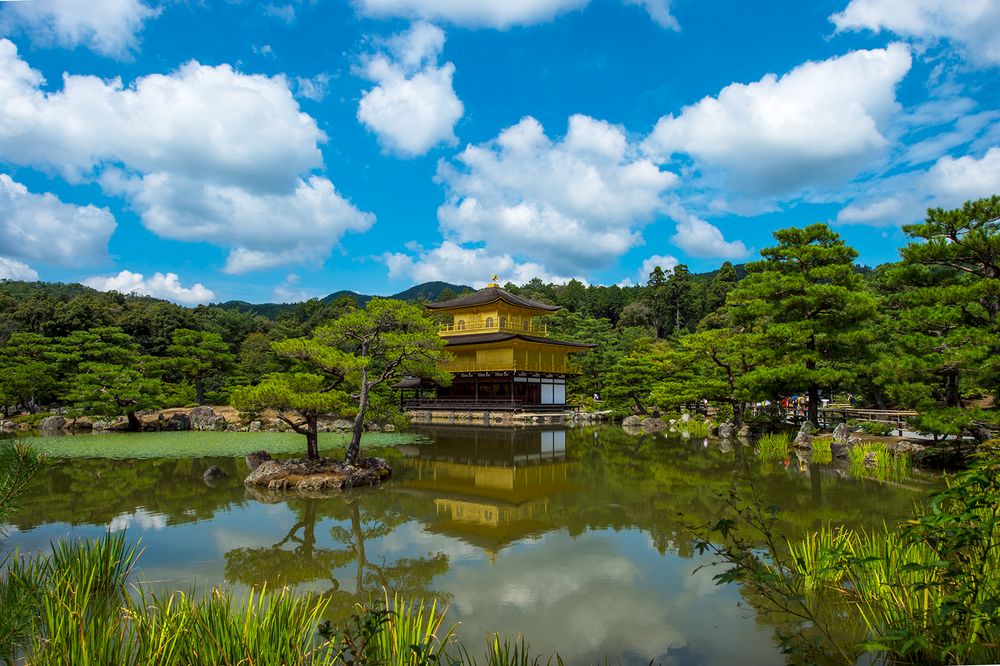 Kinkaku(The Golden Pavilion) Rokuon-ji Temple