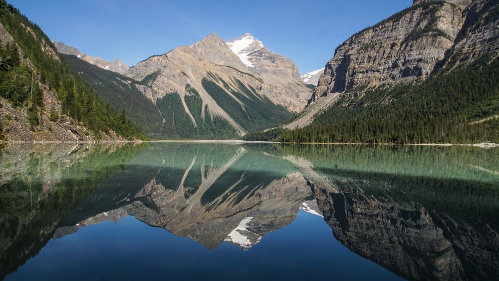 Kinney Lake Morgenstimmung