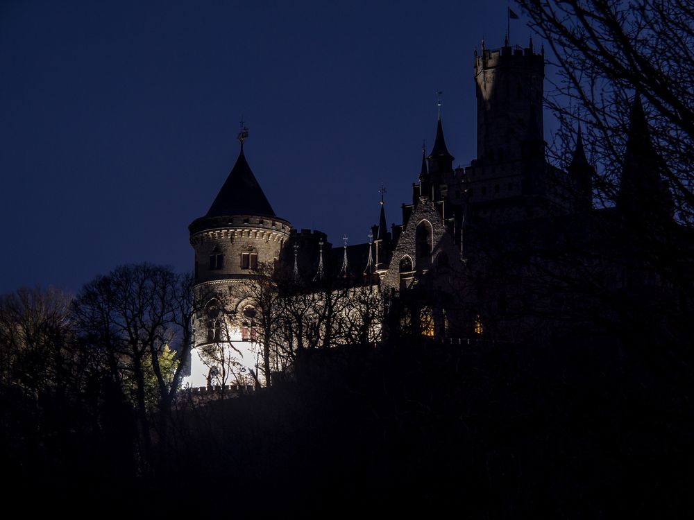 Kinolicht auf der Marienburg