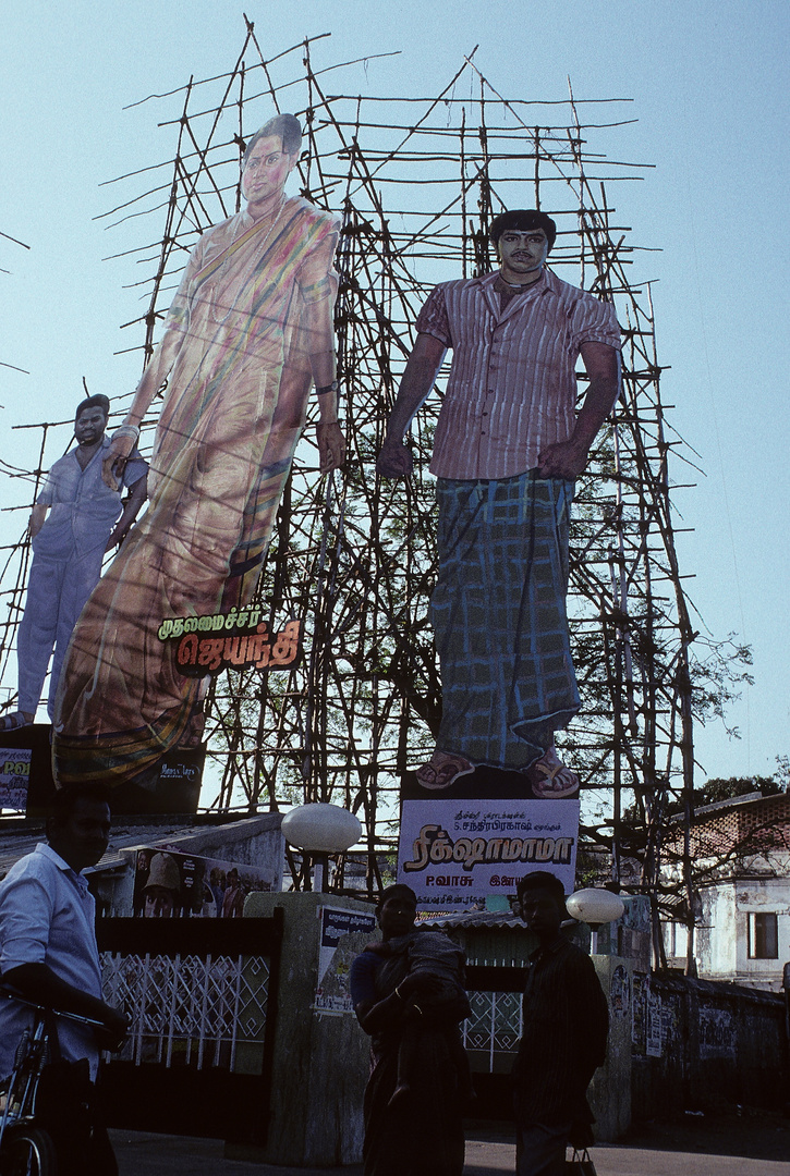 Kinoreklame in Chennai (Madras)