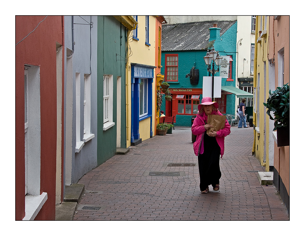 Kinsale liebt es bunt