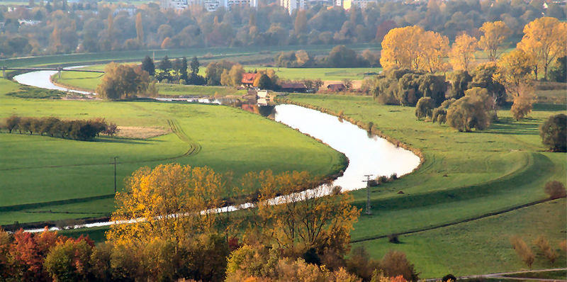 Kinzig vor Offenburg