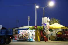 Kiosk am Hafen