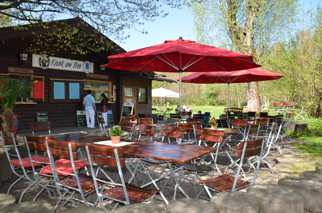 Kiosk am See