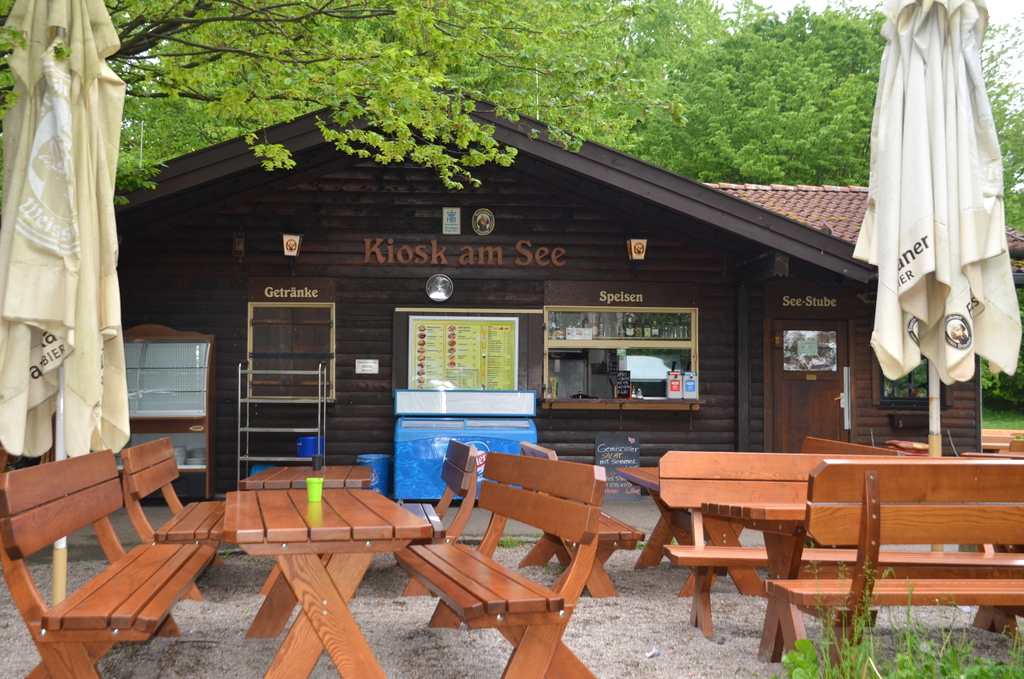 Kiosk am See