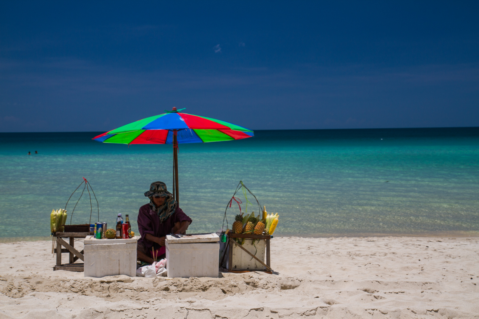 Kiosk am Strand