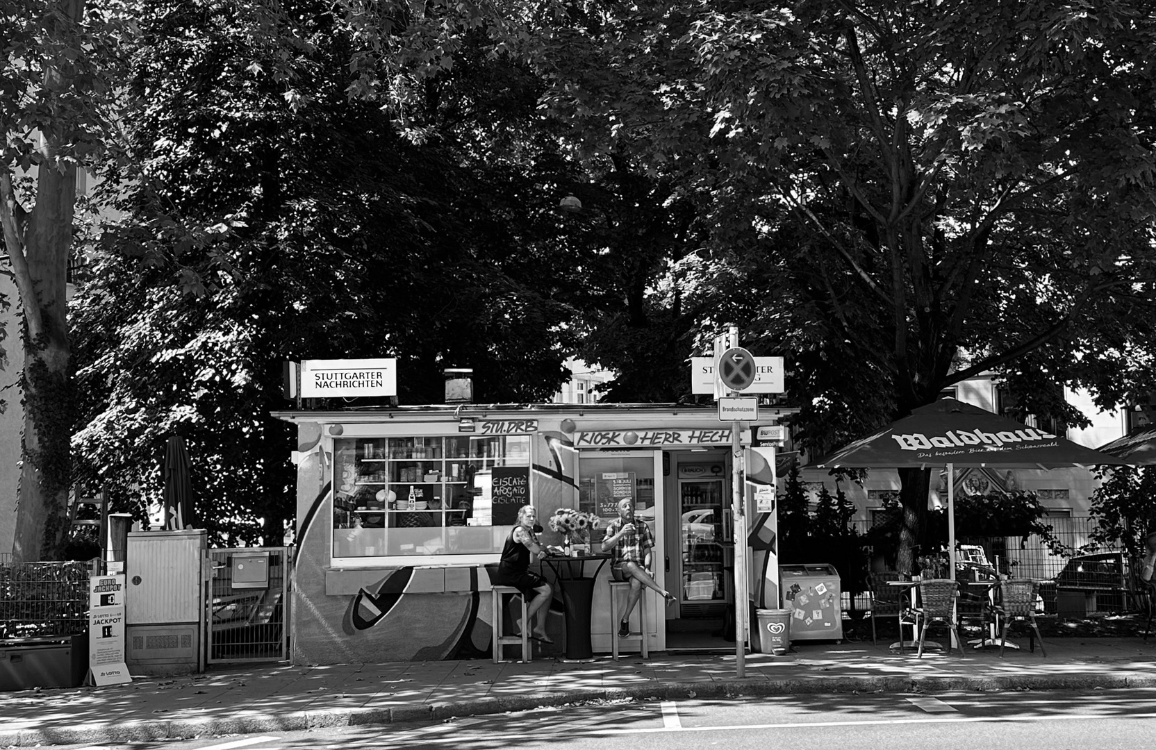 Kiosk an der Ecke