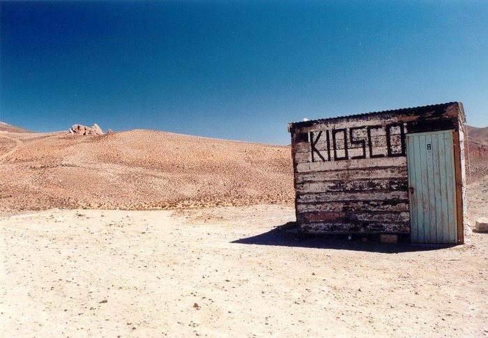 Kiosk auf 4200m Höhe