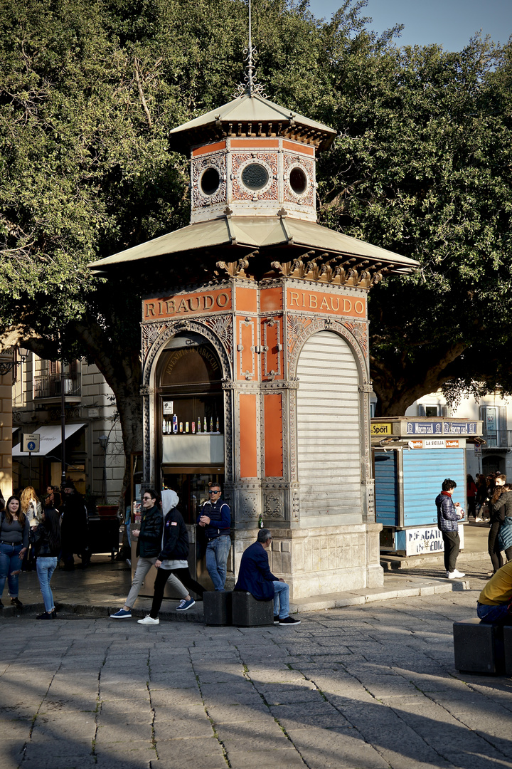 Kiosk im Jugendstil