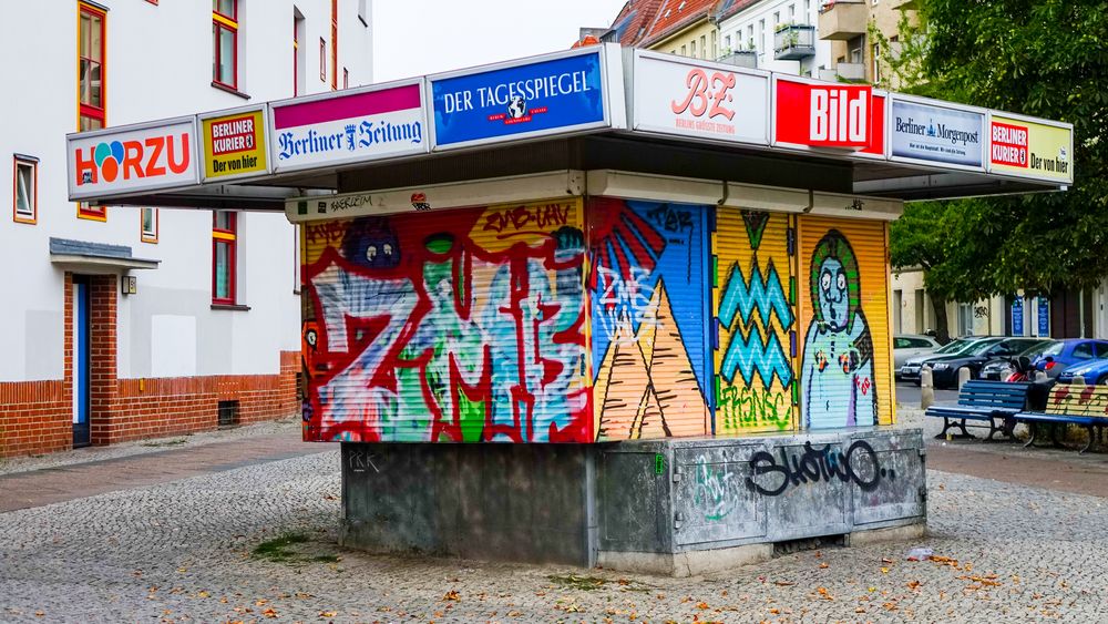 Kiosk im Prenzlauer Berg, Berlin