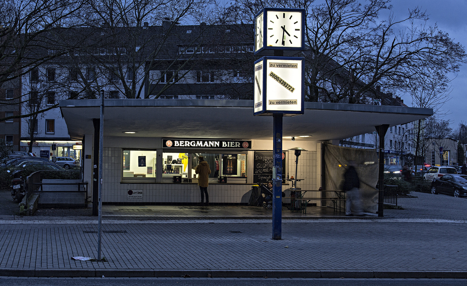 Kiosk in der City von Dortmund