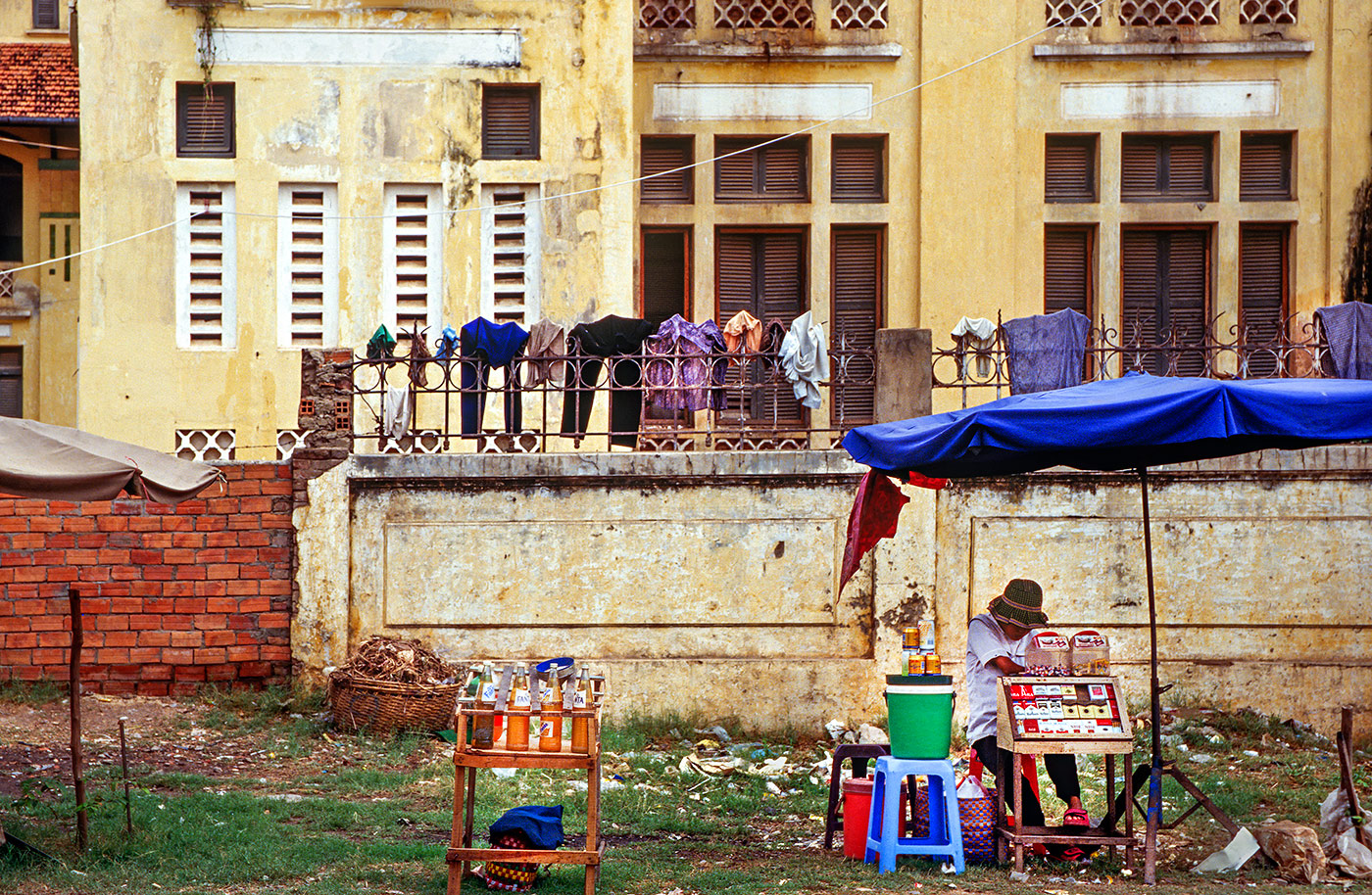 Kiosk in Phnom Pen