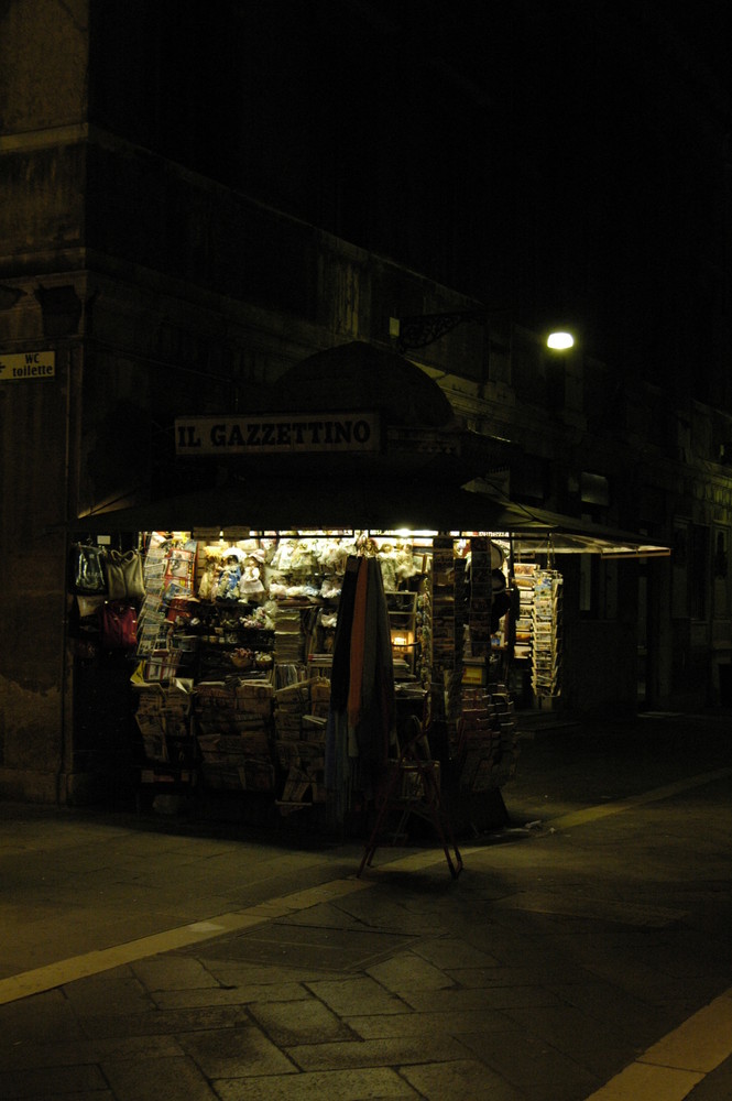 Kiosk in Venedig