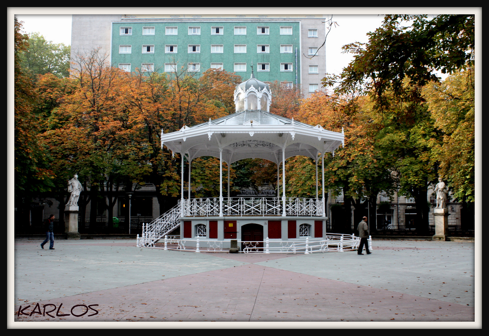 kiosko del parque de la florida vitoria