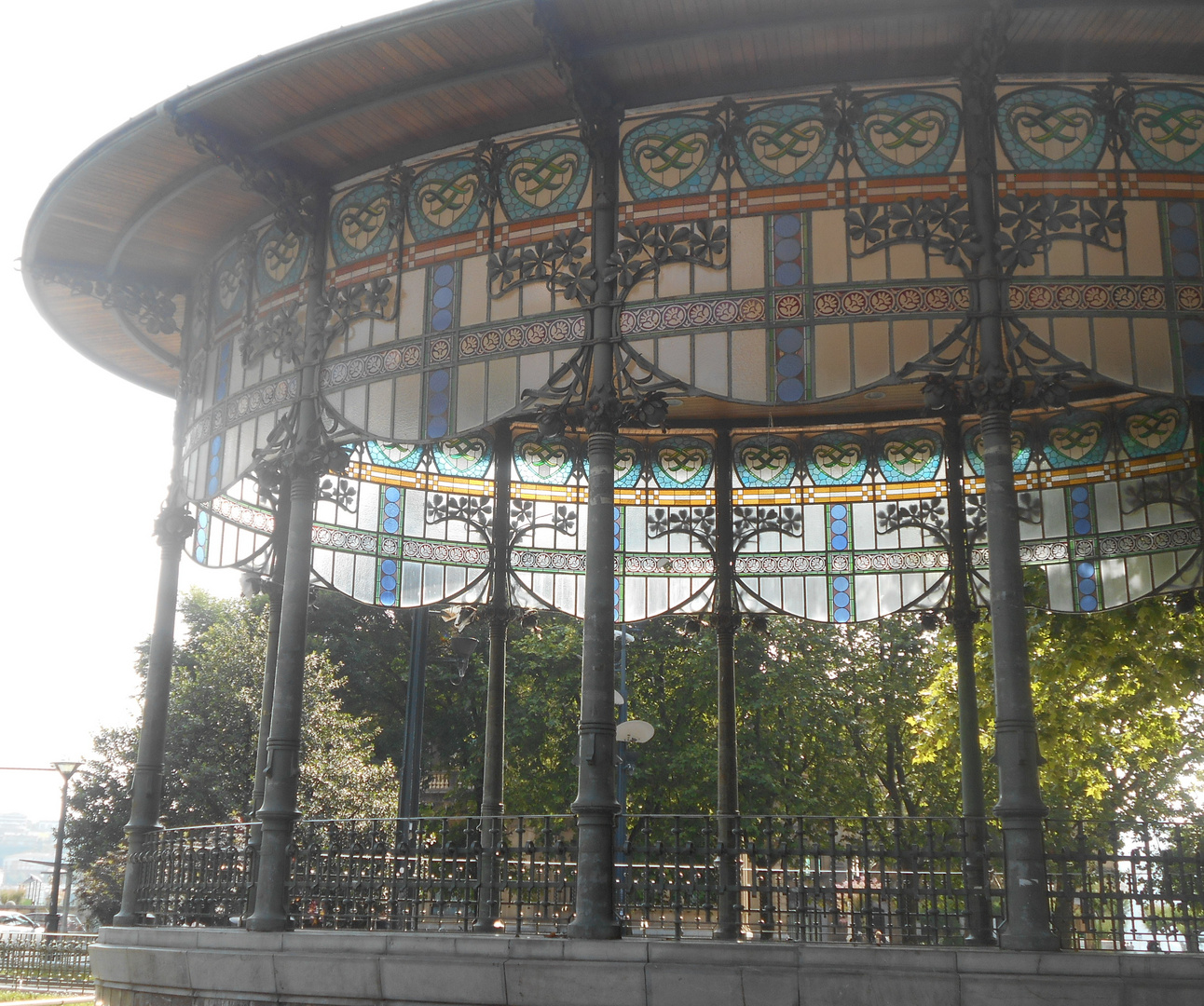 Kiosque à Musique à Saint-Sebastien (Espagne)