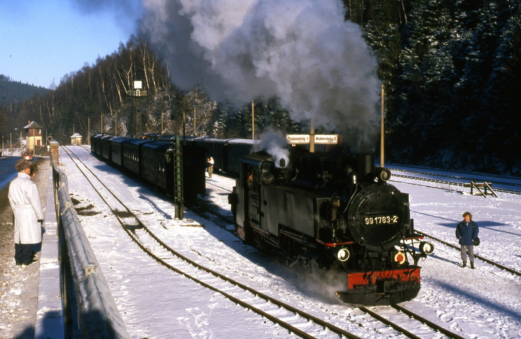 Kipsdorf Bahnsteig