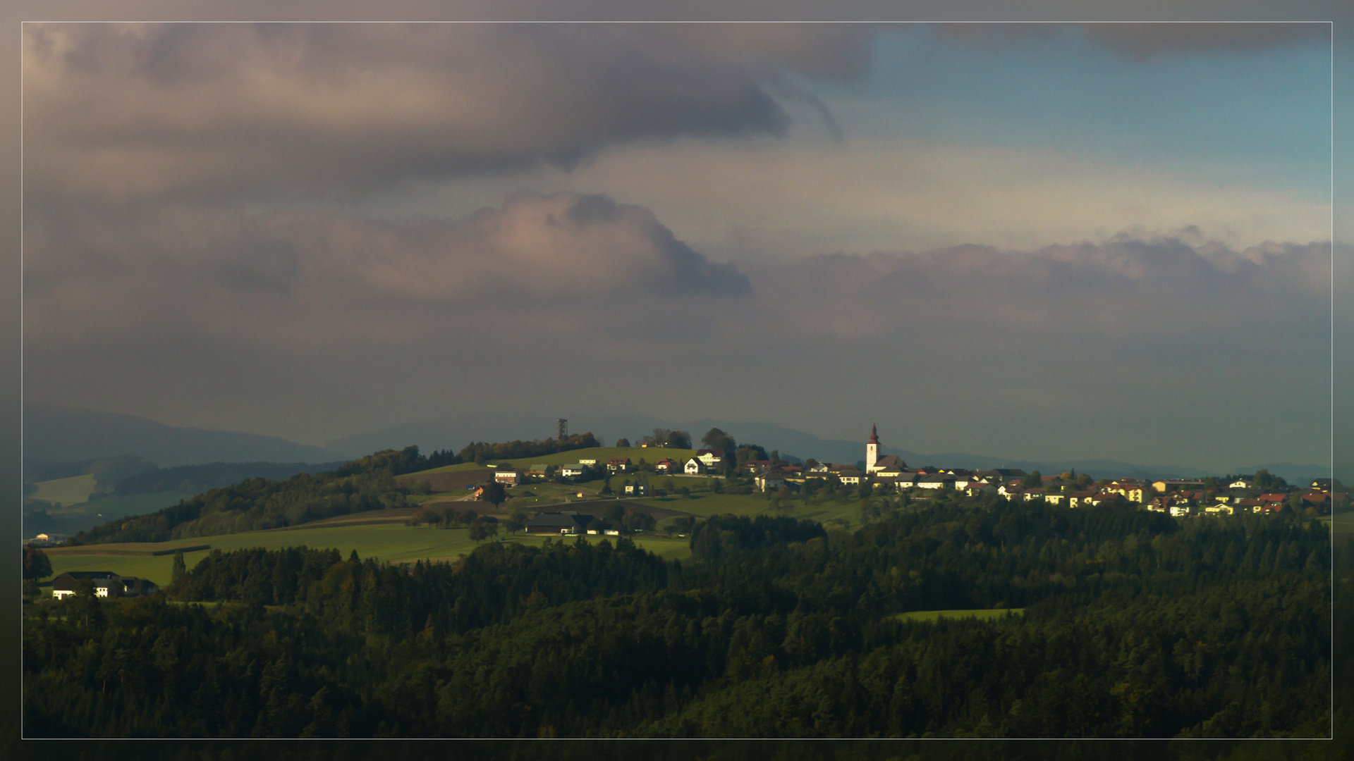 Kirchberg ob der Donau Foto & Bild landschaft, luftaufnahmen