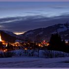 Kirchberg zur Blauen Stunde