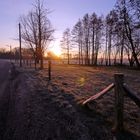 Kirchdorf am Morgen