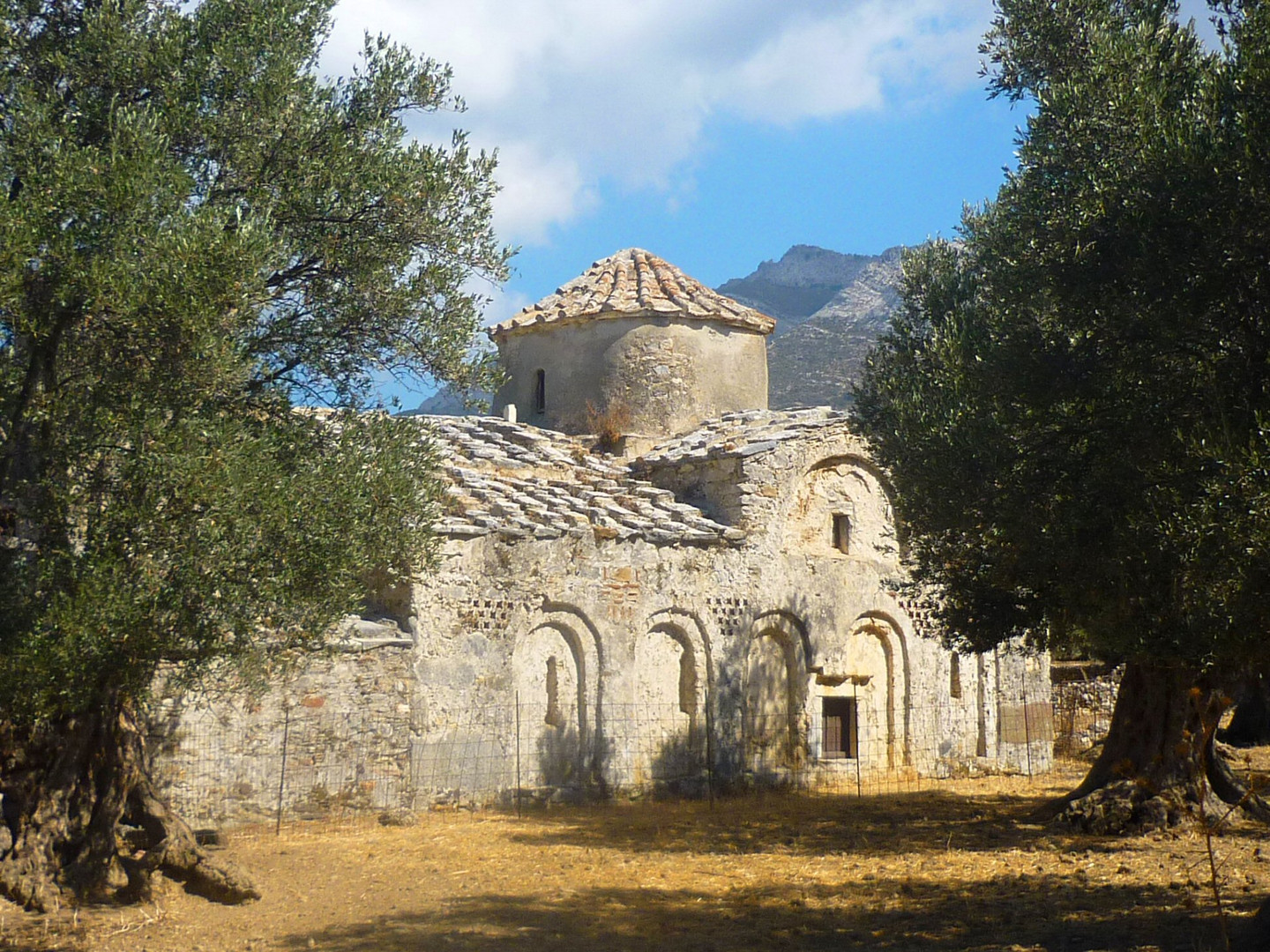 Kirche Agii ApostoliMetochiou ,Naxos, Griechenland