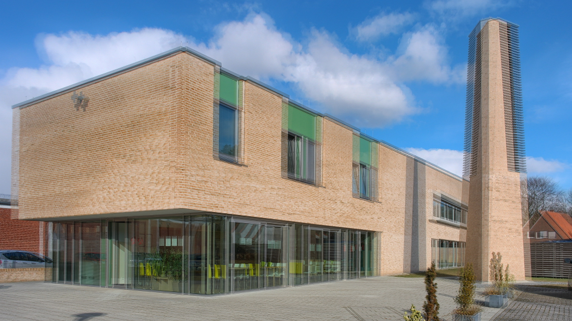 Kirche am Campus (3D für Polfilter Monitor)