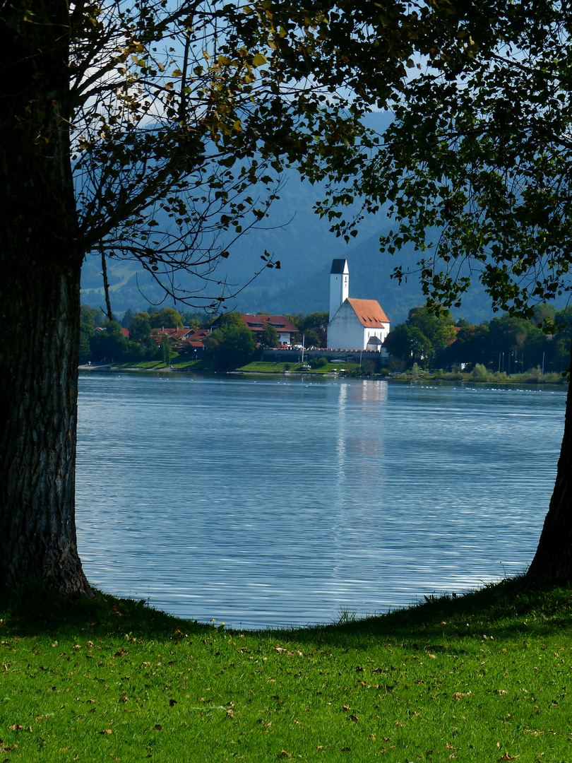 Kirche am Forggensee / Ostallgäu