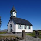 Kirche am Þingvellir in Island