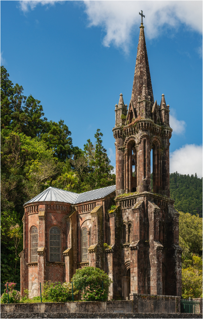 Kirche am Lagoa das Furnas, Sao Miguel - Azoren