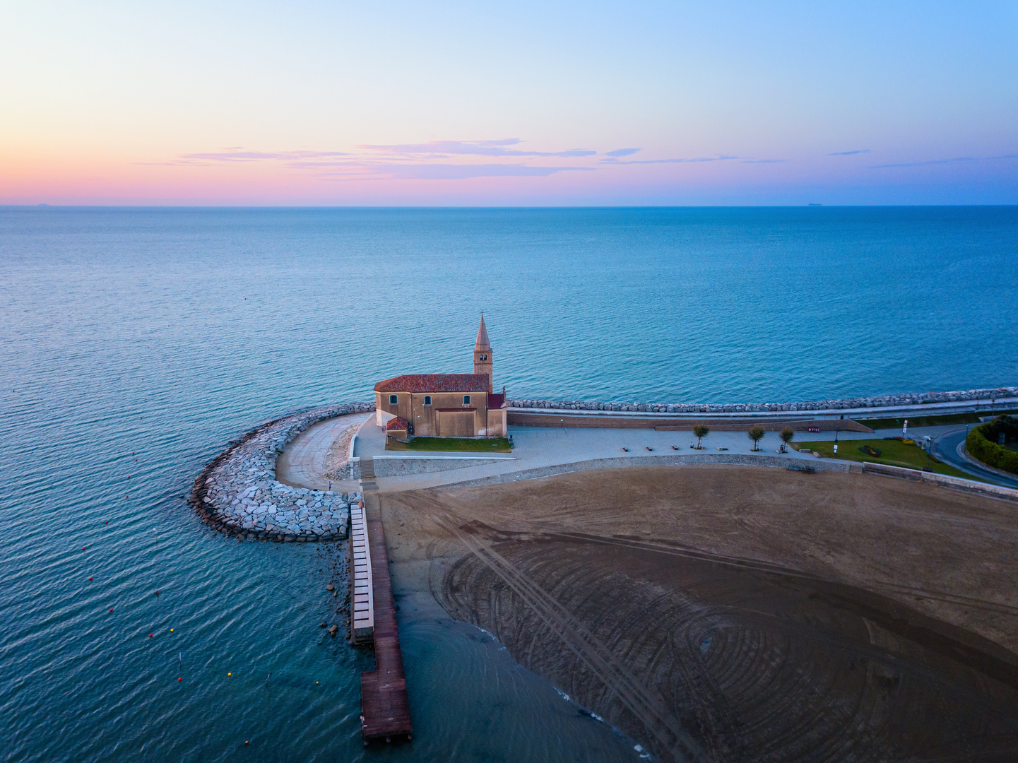 Kirche am Meer in Caorle