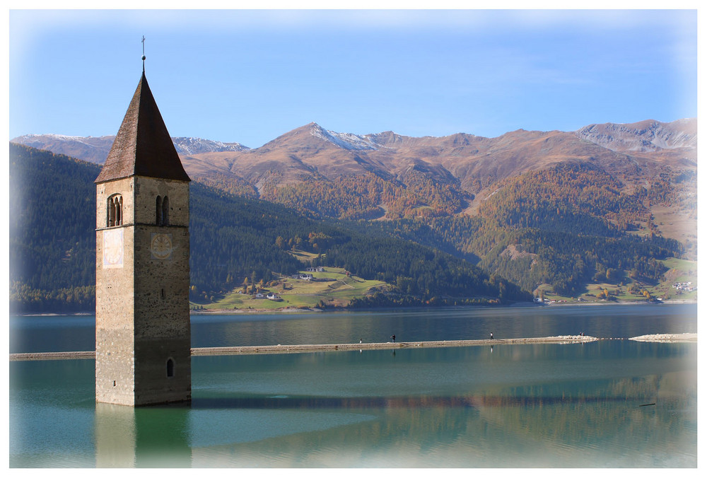 Kirche am Reschensee