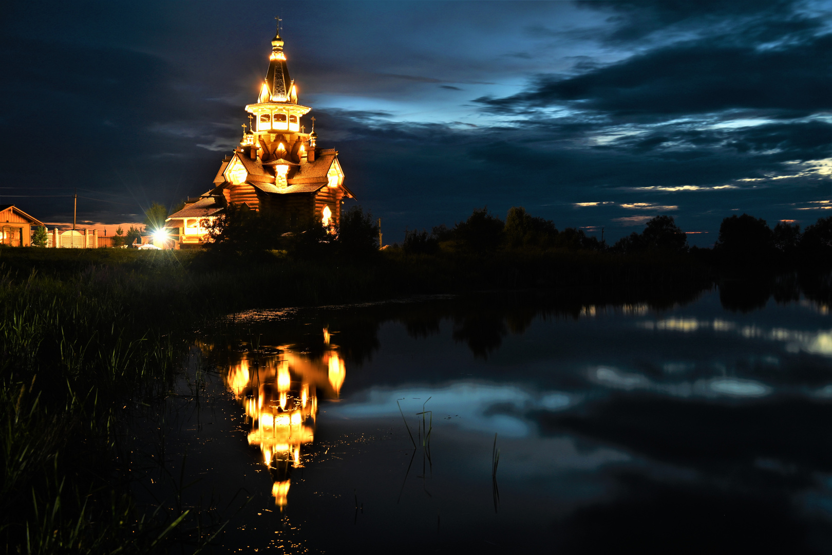 Kirche am See