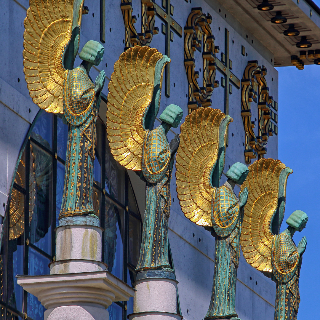 Kirche am Steinhof - betende Engel