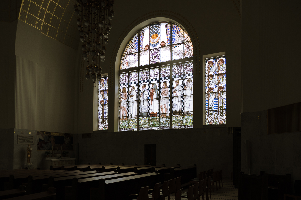 Kirche am Steinhof - Fenstergläser