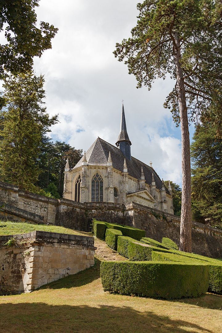Kirche an Chateau Ussé