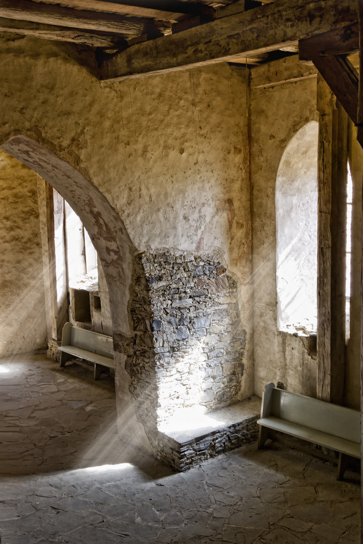 Kirche auf Burg Greifenstein