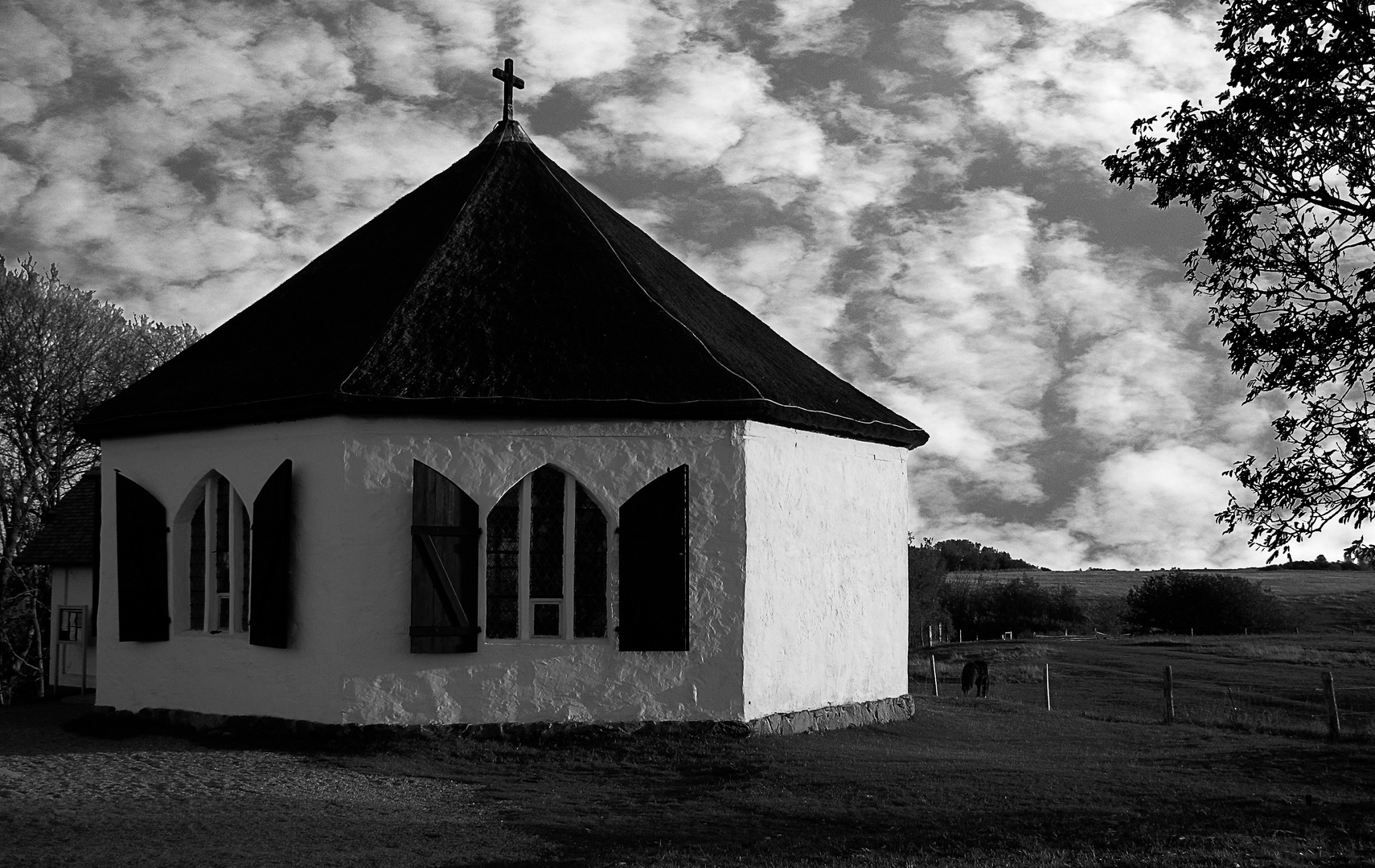 Kirche auf Cap Acona