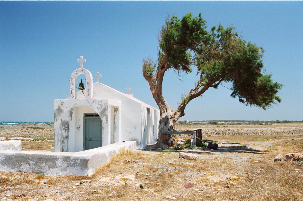 Kirche auf Chrissi Island