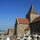 Kirche auf dem Friedhof in Varengeville