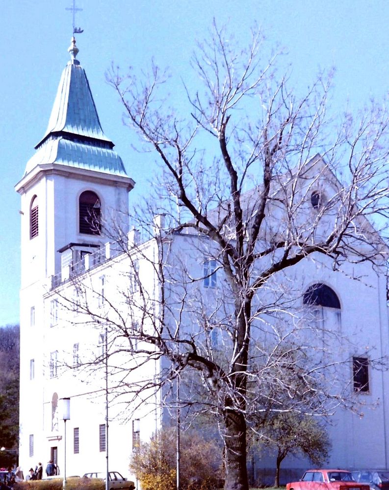 Kirche auf dem Kahlenberg in Wien.Kapelle zum Heiligen Joseph