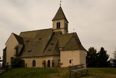 Kirche auf dem Magdalensberg in Kärnten