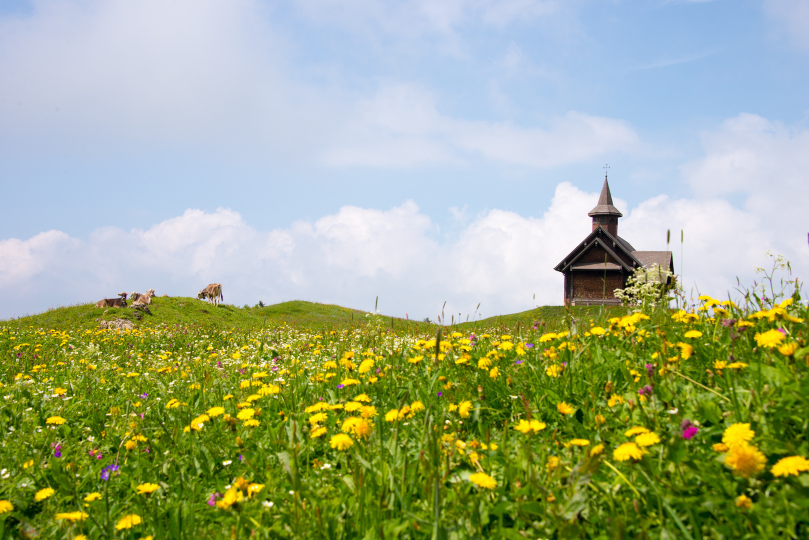 Kirche auf dem Stoos, Schweiz