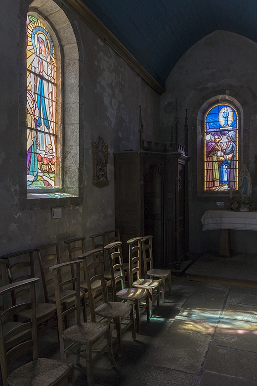 Kirche auf der Isle de Batz