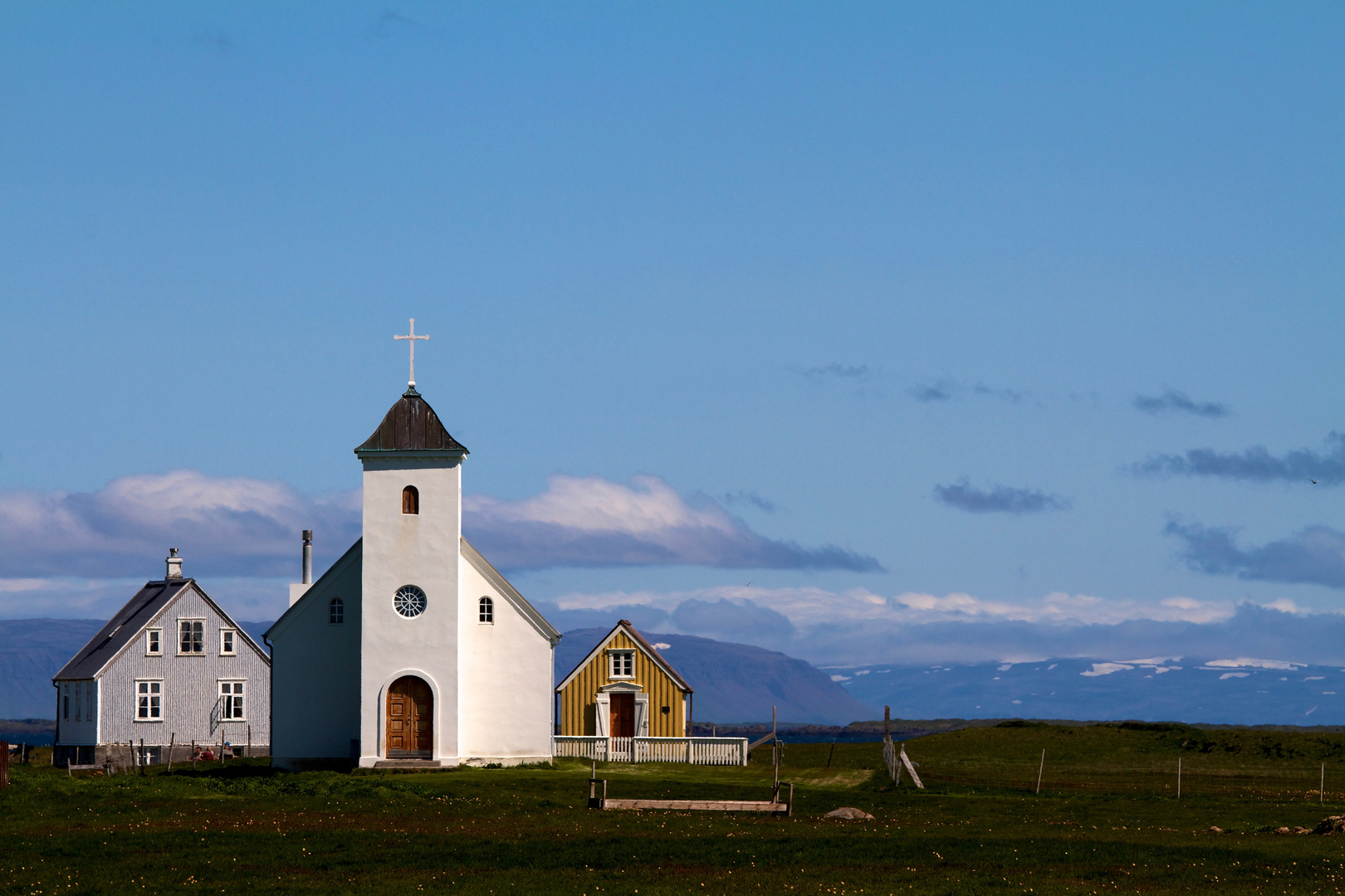 Kirche auf Flatey....