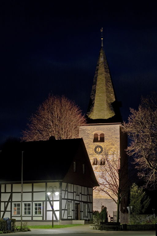 Kirche aus Hajen in dem schönen Weserbergland