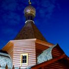 Kirche aus Holz in Moskau 