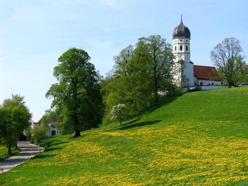 Kirche bei Ambach/Starnberger See