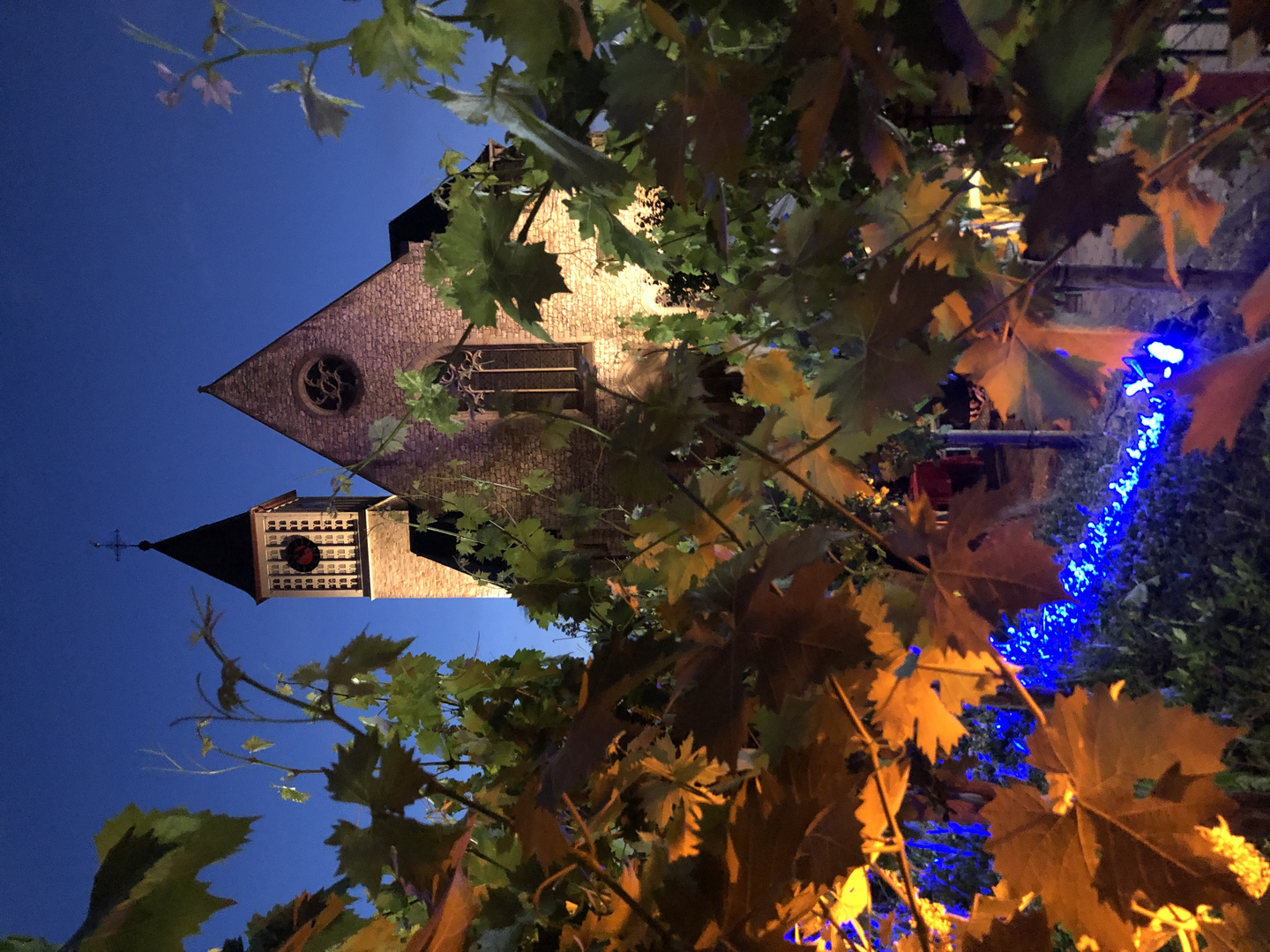 Kirche bei Nacht Foto & Bild | architektur, architektur bei nacht