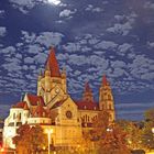 Kirche bei Nacht