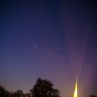 .Kirche bei Nacht.